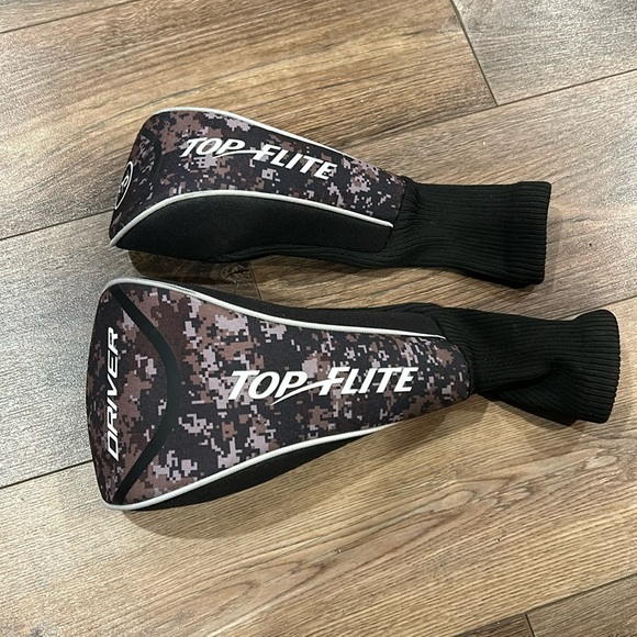 Top flight Golf driver and 3 wood Head Covers - Picture 2 of 3